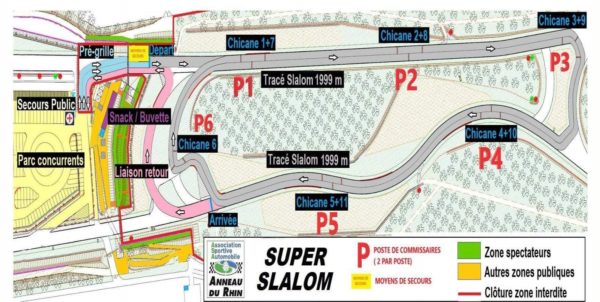 Slalom De L Anneau Du Rhin 2021 68 Rallyego Com calendrier anneau du rhin 2021